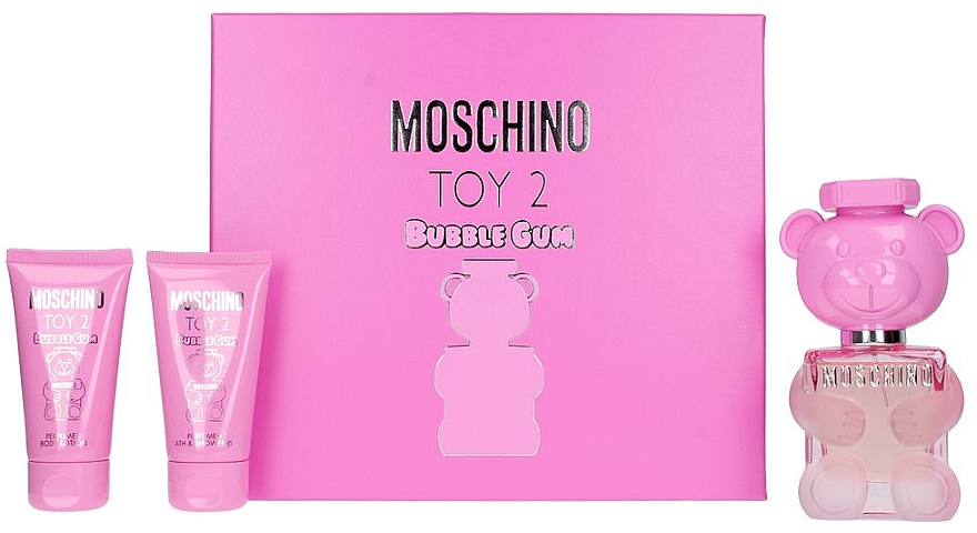 Moschino Toy 2 Bubble Gum - Набір (edt/50 ml + b/lot/50 ml + sh/gel/50 ml) — фото N1