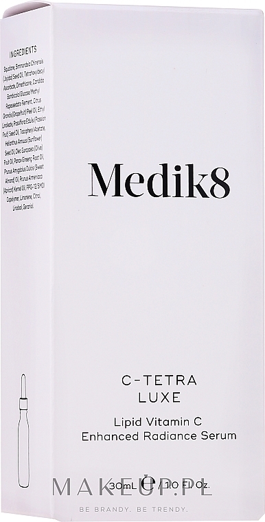Интенсивная сыворотка с витамином С и антиоксидантами - Medik8 C-Tetra+ Intense Lipid Vitamin C Antioxidant Serum  — фото N2