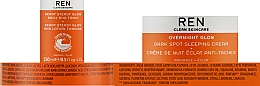 Набор для лица - REN Clean Skincare Xmas 2021 All Is Bright (tonic/250ml + cr/50ml + cosmetic bag/1pc) — фото N3