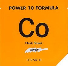 Парфумерія, косметика Тканинна маска, колагенова - It's Skin Power 10 Formula Mask Sheet CO