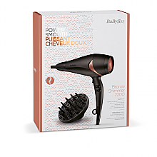 Фен для волосся, D566E - BaByliss Hairdryer Bronze Shimmer — фото N2