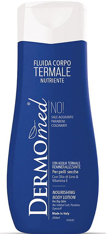 Термальный питательный лосьон для тела - Dermomed Thermal Nourishing Body Lotion — фото N1