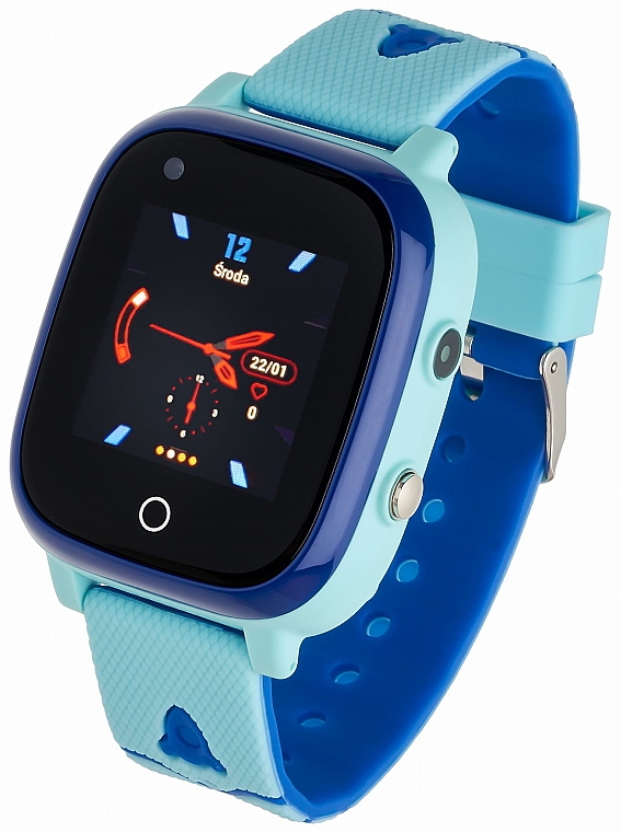 Смарт-годинник для дітей, синій - Garett Smartwatch Kids Sun 4G — фото N2