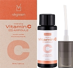 Інтенсивна ампульна сироватка для обличчя з вітаміном С - Vegreen Intensive Vitamin C 20% Ampoule — фото N4