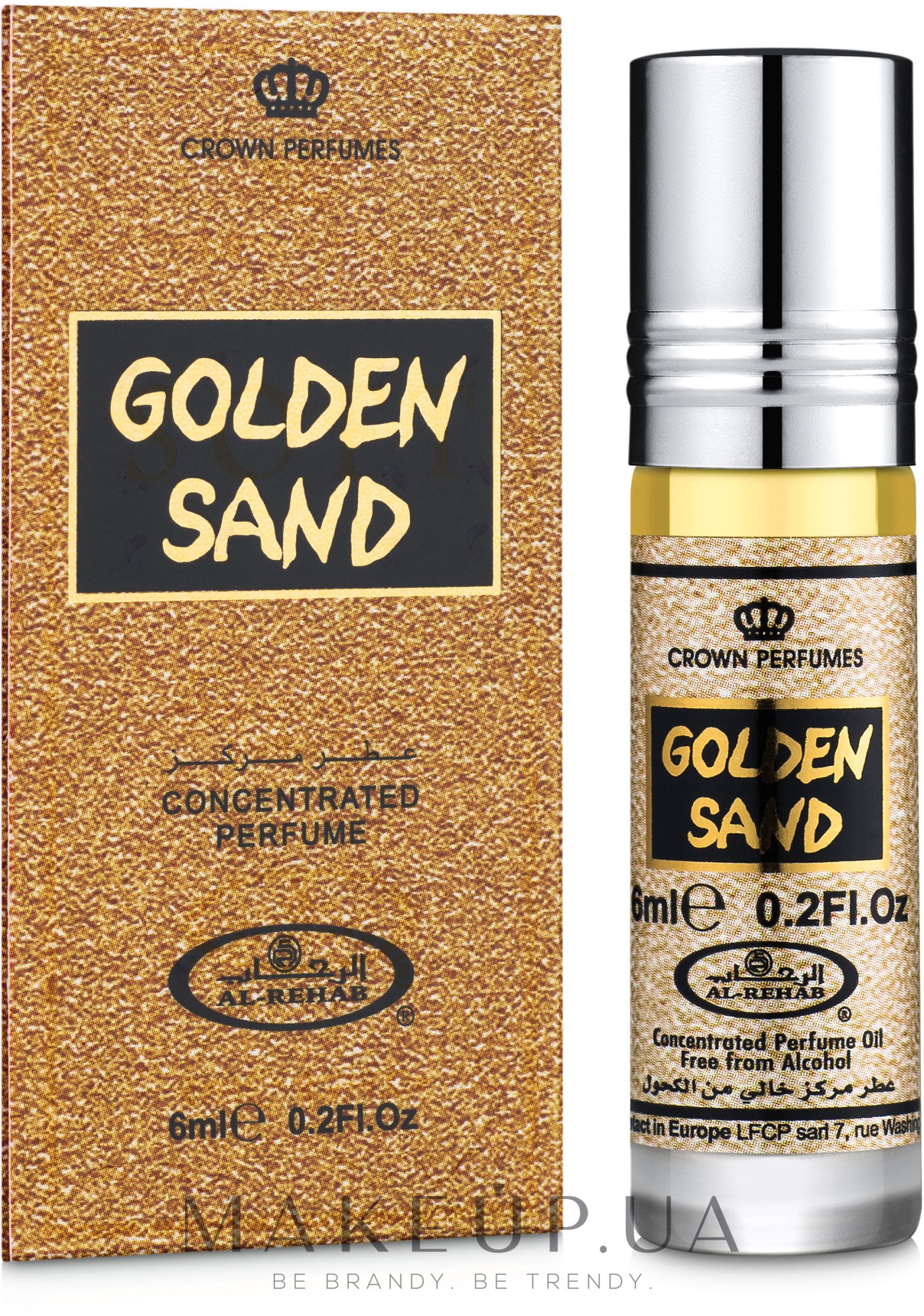 Al Rehab Golden Sand - Масляные духи (мини) — фото 6ml