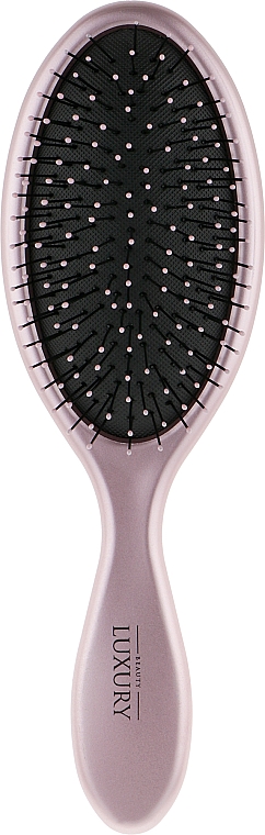 Масажна щітка для волосся, HB-08-08, попеляста - Beauty LUXURY