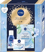 Парфумерія, косметика Набір - NIVEA Skin Boost (f/cr/50ml + f/remover/125ml + f/mask/1pc)