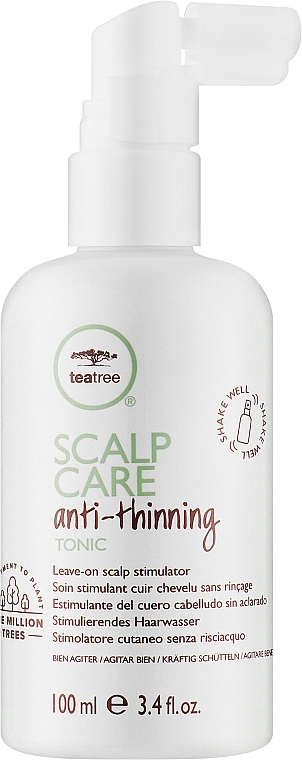 Тонік проти стоншення волосся - Paul Mitchell Tea Tree Scalp Care Anti-Thinning Tonic — фото N2