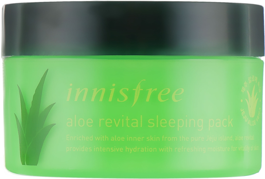 Увлажняющая ночная маска с алоэ - Innisfree Aloe Revital Sleeping Pack