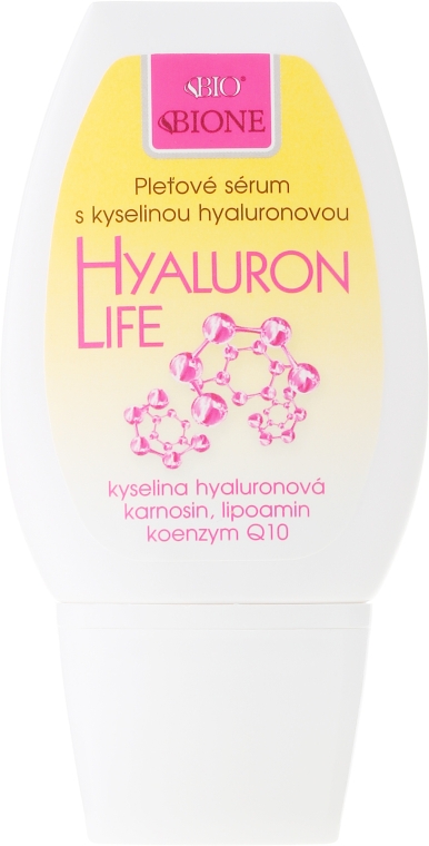 Сироватка для обличчя - Bione Cosmetics Hyaluron Life Moisturizing & Nourishing Face Serum — фото N2