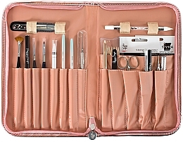 Косметичка для аксессуаров, Rose Gold - Peggy Sage Nail & Make-Up Brushes Bag — фото N2