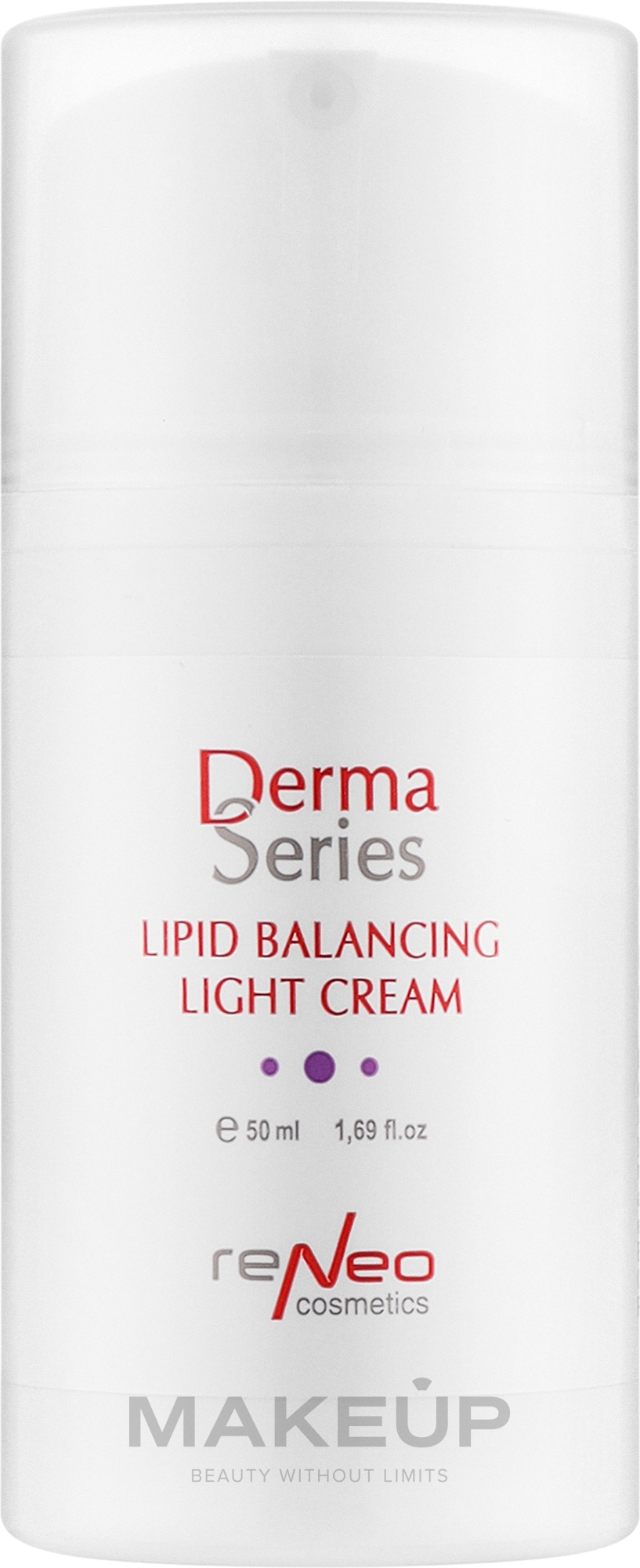 Легкий крем для відновлення балансу шкіри - Derma Series Lipid Balancing Light Cream — фото 50ml