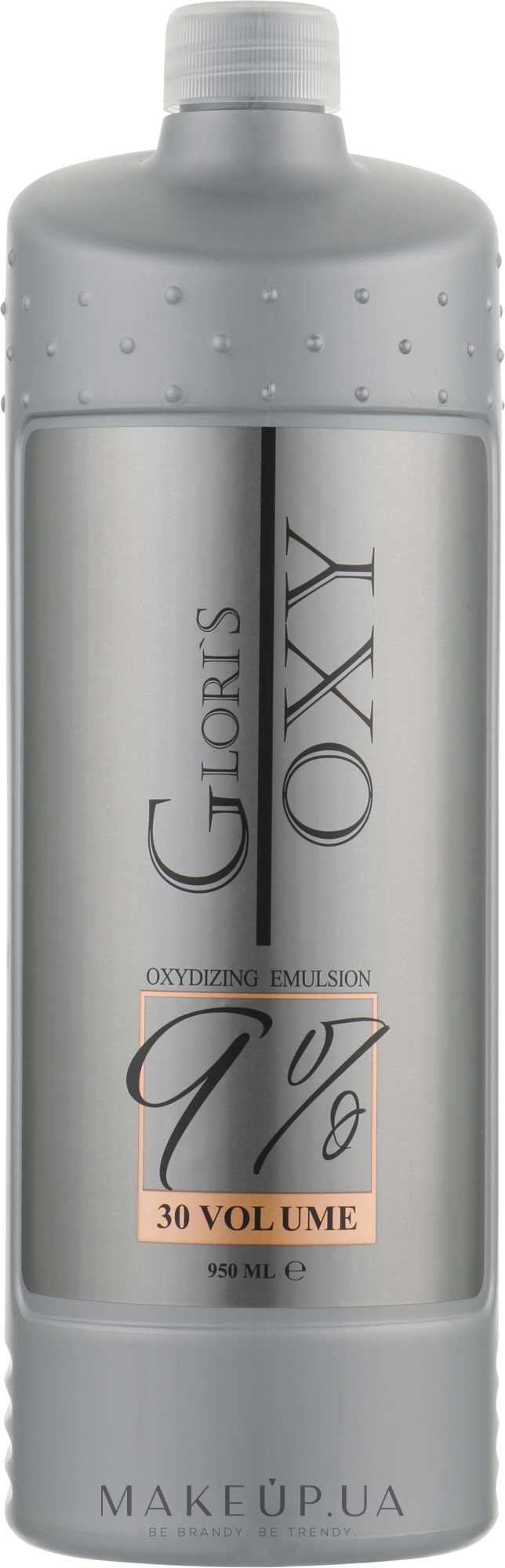 Окислювальна емульсія 9% - Glori's Oxy Oxidizing Emulsion 30 Volume 9 % — фото 950ml