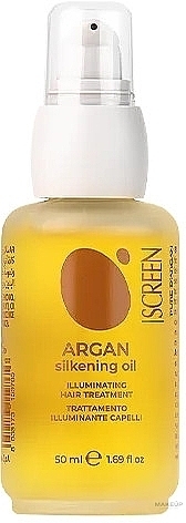 Аргановое масло для волос - Screen Argan Silkening Oil  — фото N1