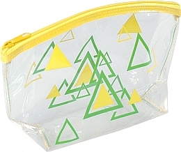 Парфумерія, косметика Жіноча косметичка, 93517, жовта - Top Choice Triangles