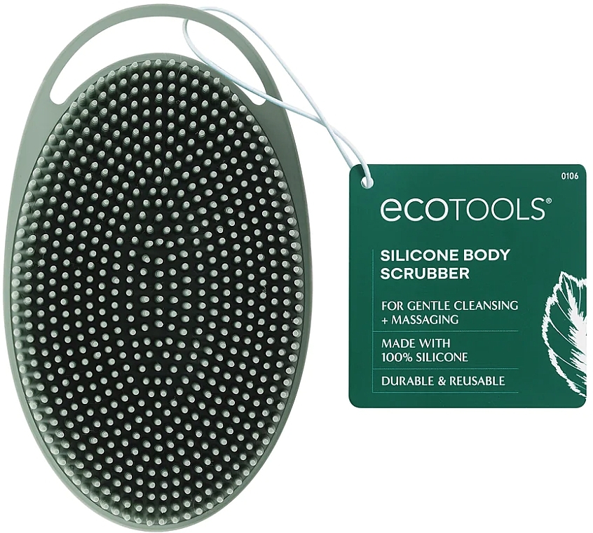 Силиконовый скребок для тела - EcoTools Silicone Body Scrubber — фото N1