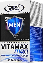 Парфумерія, косметика Вітаміни для чоловіків - Real Pharm Vitamax Men