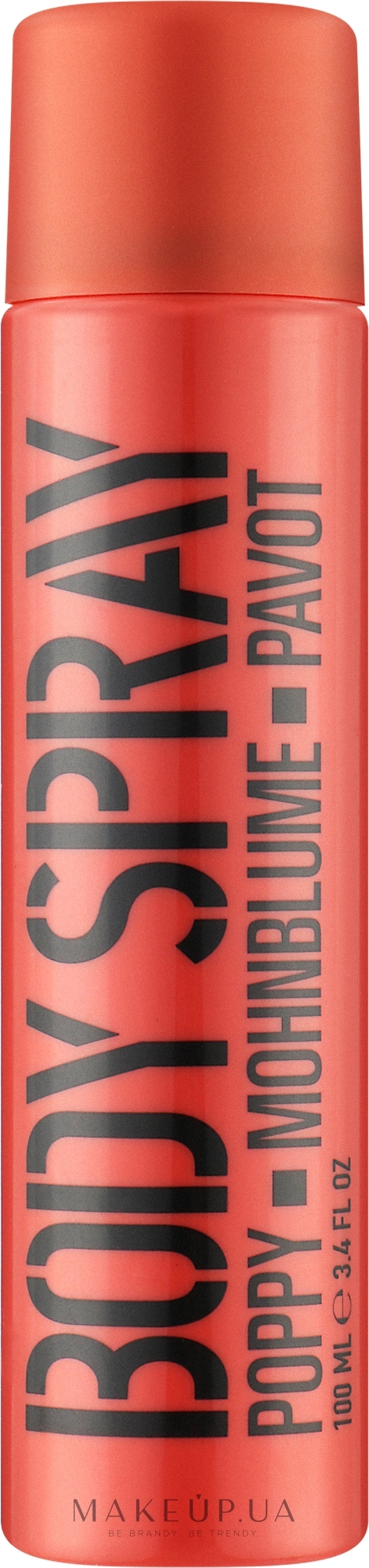 Спрей для тела "Красный мак" - Mades Cosmetics Stackable Poppy Body Spray — фото 100ml