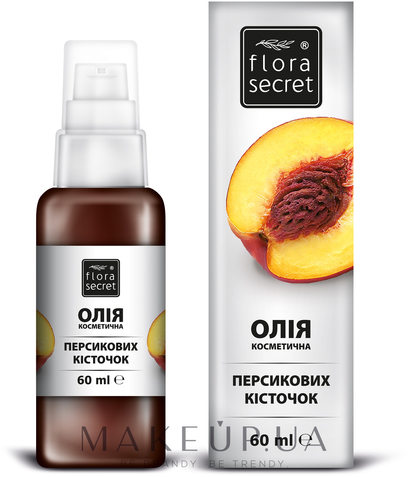Олія персикових кісточок - Flora Secret — фото 60ml