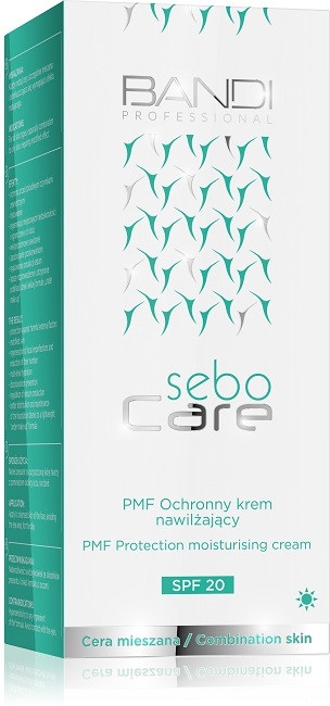 Зволожувальний денний крем для обличчя - Bandi Professional Sebo Care PMF Protection Moisturising Cream SPF 20 — фото N3