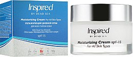 Духи, Парфюмерия, косметика Увлажняющий дневной крем для кожи - Inspired Moisturizing Cream SPF15