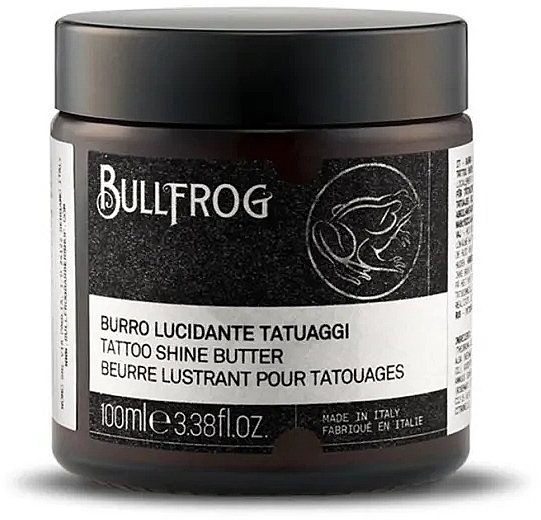Масло для татуировок - Bullfrog Tattoo Shine Butter 100 мл — фото N1