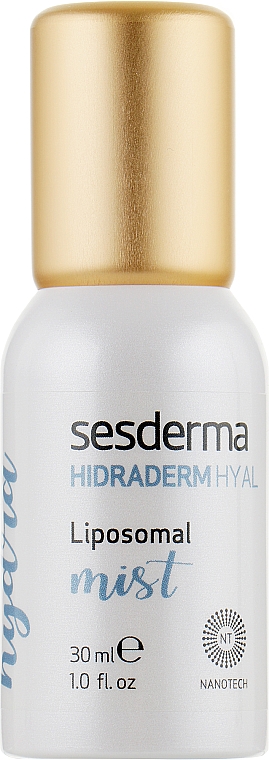 Зволожувальний міст для обличчя - SesDerma Laboratories Hidraderm Hyal Liposomal Mist — фото N1