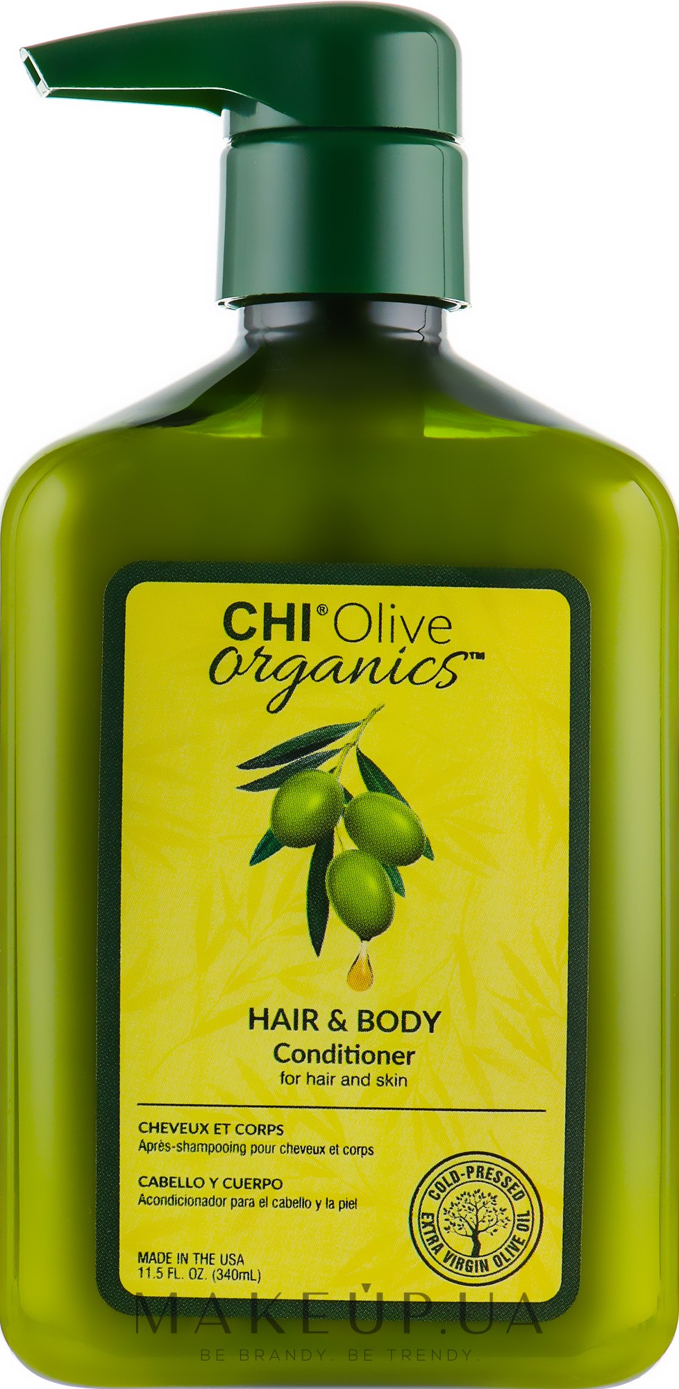 Кондиционер для волос и тела с оливой - Chi Olive Organics Hair And Body Conditioner — фото 340ml