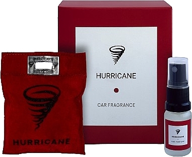Парфюмированное саше для автомобиля - Hurricane Red Standart Car Fragrance — фото N1