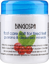 Соль для ванны для усталых ног - BingoSpa Salt for Tired Feet — фото N1
