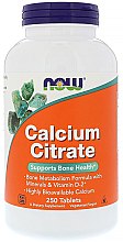 Цитрат кальцію з магнієм, цинком - Now Foods Calcium Citrate — фото N1