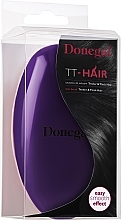 Щітка для волосся, 1231, фіолетово-рожева - Donegal TT-Hair — фото N2