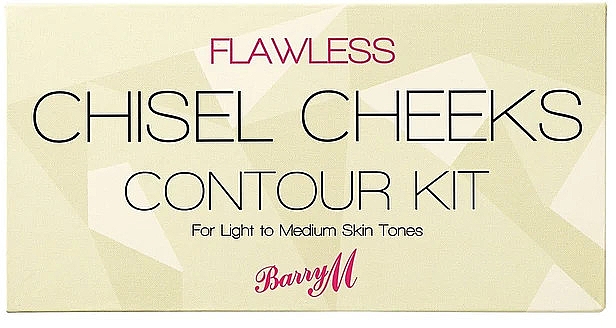 Палетка для путешествий - Barry M Flawless Chisel Cheeks Contour Kit — фото N1