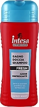 Духи, Парфюмерия, косметика Шампунь-гель для душа 2 в 1 - Intesa Fresh Bath & Shower Shampoo