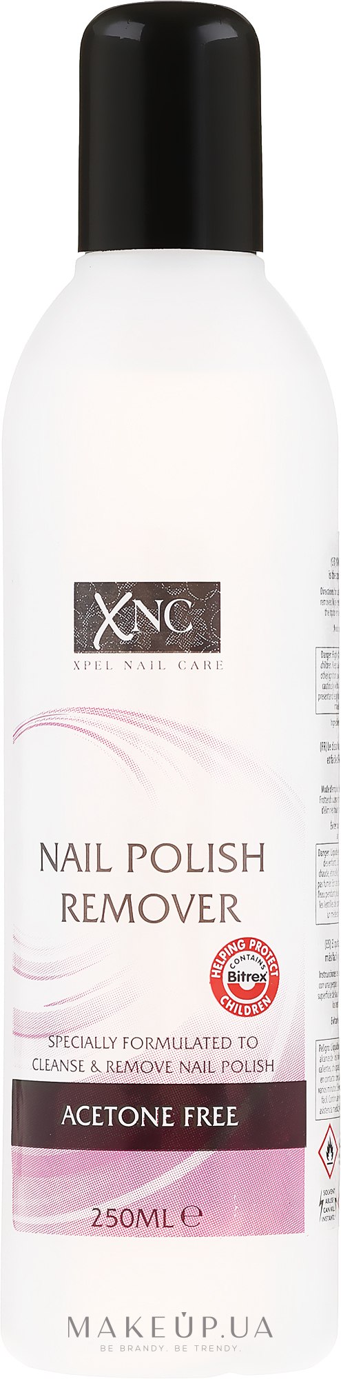 Жидкость для снятия лака - Xpel Marketing Ltd Xnc Nail Polish Remover Acetone Free — фото 250ml