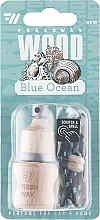 Духи, Парфюмерия, косметика Ароматизатор подвесной "Blue Ocean" - Fresh Way Wood