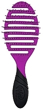Духи, Парфюмерия, косметика Щетка для быстрой сушки волос c мягкой ручкой, фиолетовая - Wet Brush Pro Flex Dry Purist Purple