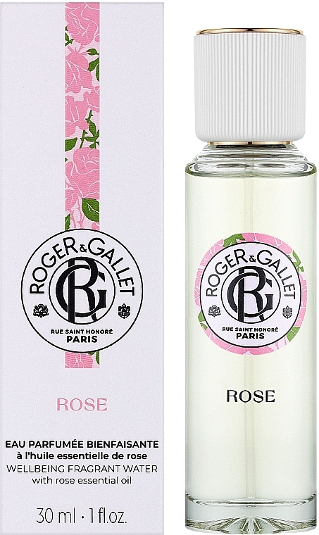 Roger&Gallet Rose Wellbeing Fragrant Water - Ароматична вода — фото N2