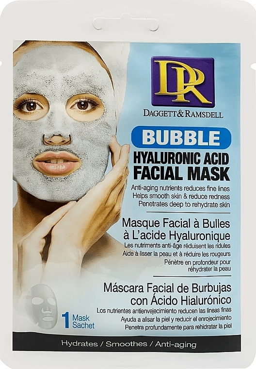 Маска для обличчя - Daggett&Ramsdell Hyaluronic Acid Facial Mask — фото N1