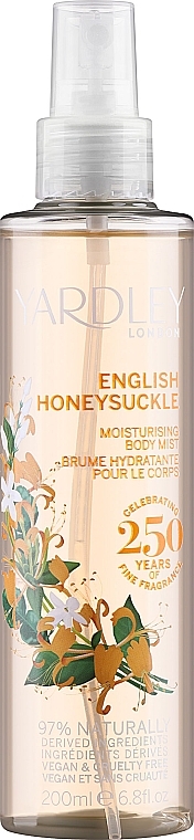 Yardley English Honeysuckle - Мист для тела — фото N1