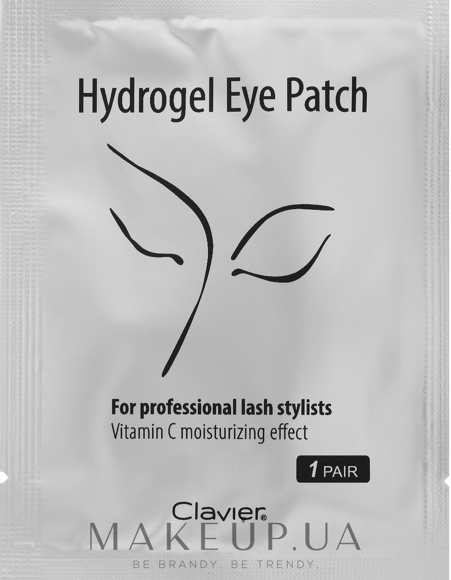 Гелевые подушечки для наращивания ресниц - Clavier Hydrogel Eye Patch — фото 50шт