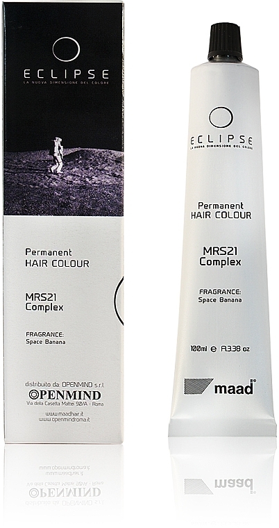 УЦЕНКА Крем-краска для волос - Maad Eclipse MRS21 Complex Permanent Hair Colour * — фото N2