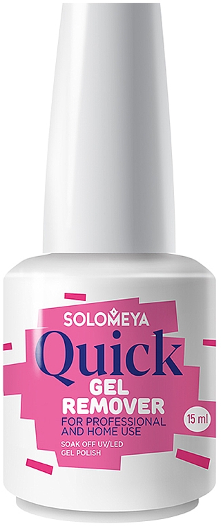 Ремувер для ногтей - Solomeya Quick Gel Remover