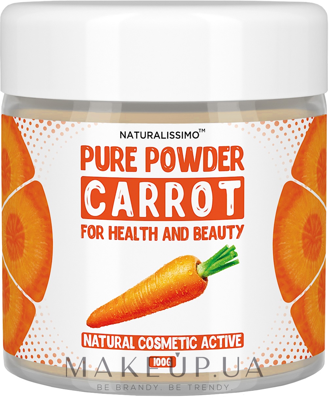 Пудра морква - Naturalissimo Powder Carrot — фото 100g