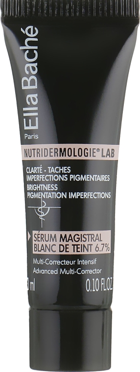 Сироватка "Мажистраль Блан де Тан" для освітлення та лікування пігментації - Ella Bache Nutridermologie® Lab Face Serum Magistral Blanc de Teint 6.7% (пробник)
