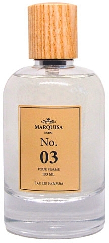 Marquisa Dubai No. 03 Pour Homme - Парфюмированная вода  — фото N1