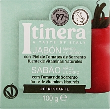 Мыло для рук и тела c томатов из Сорренто - Itinera Sorrento Tomato Peels Hand Body Soap — фото N1