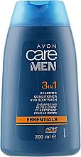 Духи, Парфюмерия, косметика Комплексное средство "Основной уход" 3 в 1 - Avon Men 3in1 Shampoo, Condition and Shave