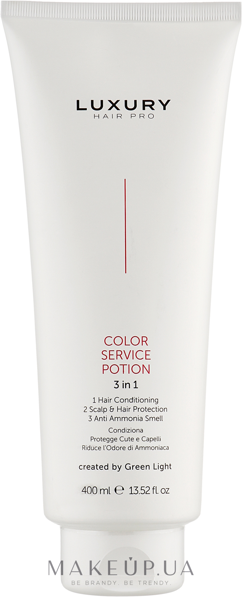 Колор-сервис эликсир 3 в 1 для волос - Green Light Luxury Color Service Potion 3 in 1 — фото 400ml