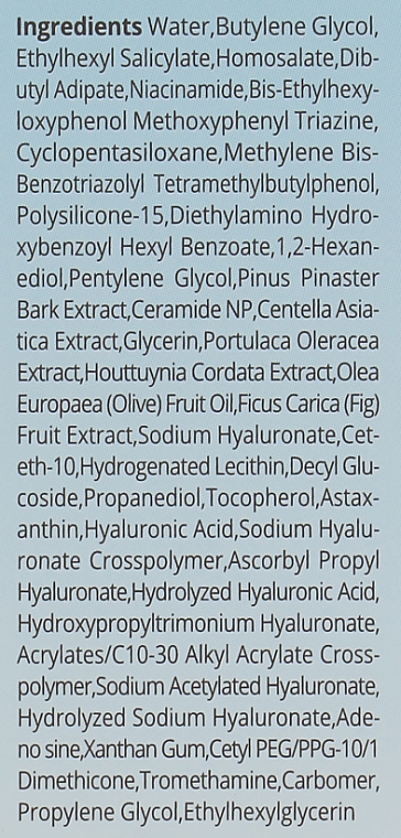 Гель солнцезащитный увлажняющий - Isntree Hyaluronic Acid Watery Sun Gel SPF 50+ PA++++ — фото N4